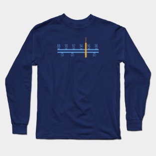 Radio AM FM Display vintage Long Sleeve T-Shirt